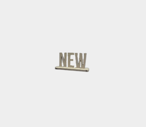 Табличка деревянная "NEW"