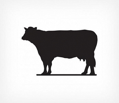 Табличка меловая "Корова"